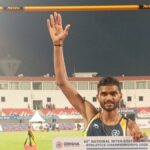 Sarvesh quebra o recorde nacional de salto em altura de Tejaswin com 2,31 m de distância no encontro interestadual
