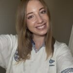 Sammie Bell, 30, é fã dos Três Leões há muito tempo