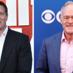 Scott Pelley participa da CBS Fall Schedule Celebration no Paramount Studios em 2 de maio de 2024 em Los Angeles, Califórnia. (Foto de Frazer Harrison/WireImage)