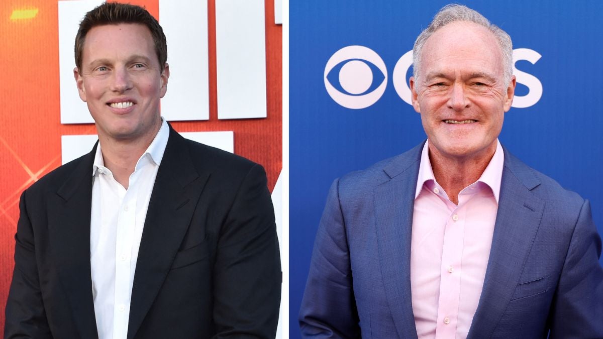 Scott Pelley participa da CBS Fall Schedule Celebration no Paramount Studios em 2 de maio de 2024 em Los Angeles, Califórnia. (Foto de Frazer Harrison/WireImage)