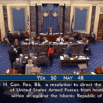 Senado dos EUA vota pausa na guerra com o Irã em rara repreensão a Trump