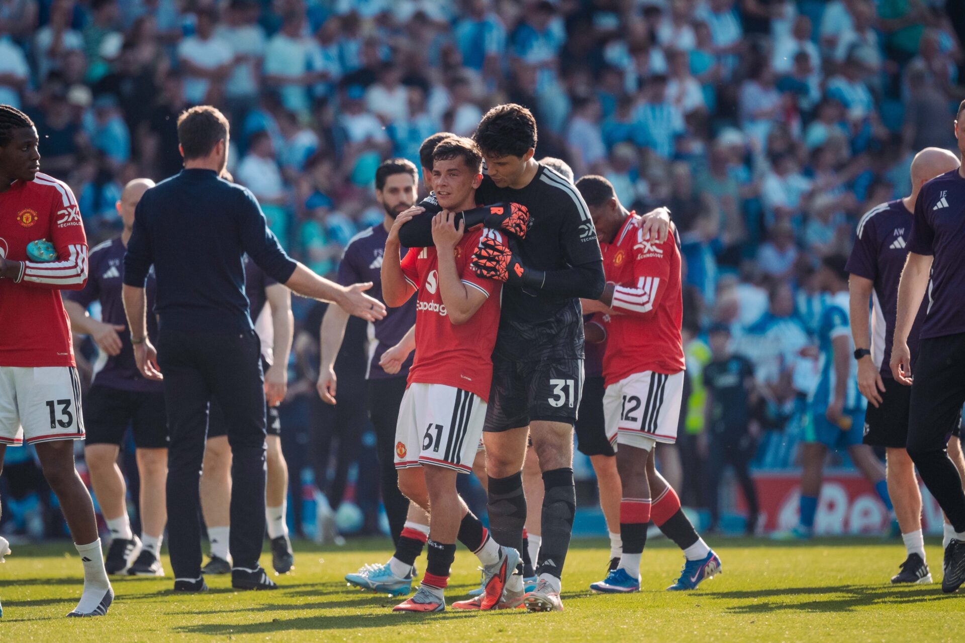 Senne Lammens é “muito diferente” de três outros jogadores do Man Utd sob o comando de Michael Carrick, afirma Omar Berrada