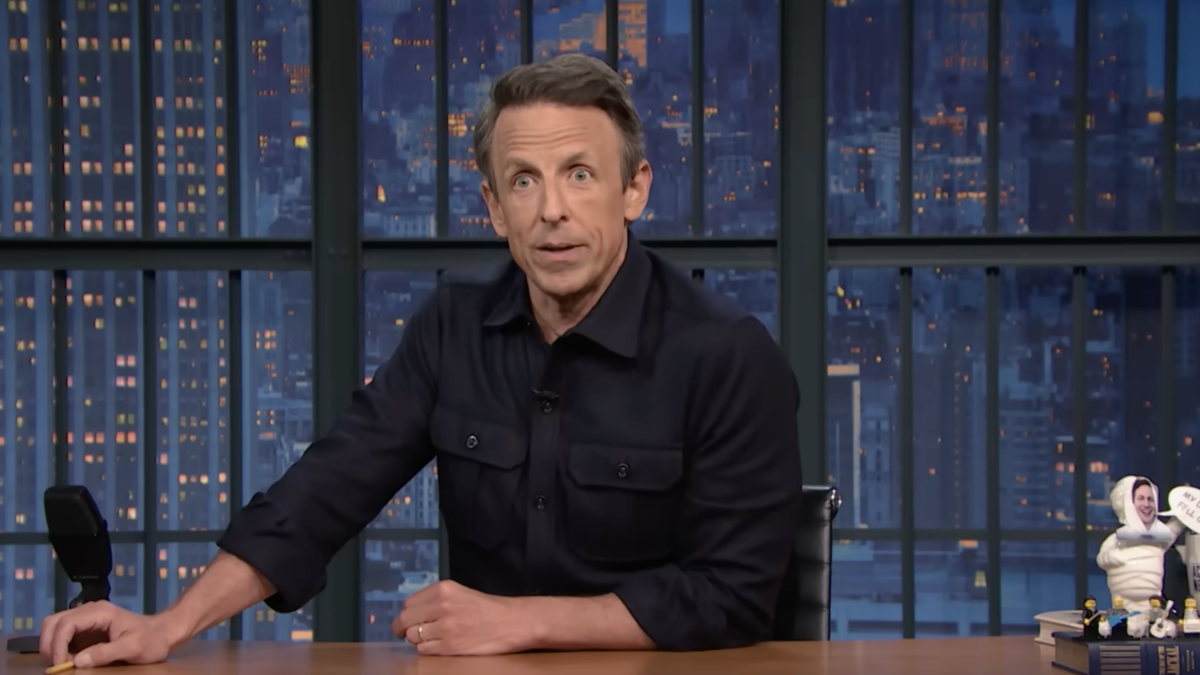 Seth Meyers recapitula duas semanas loucas de notícias em dois minutos deprimentes