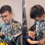Singkat Banget! Detik-detik Ruben Onsu Ketemu Anak di Bandara Sebelum Berangkat Umrah