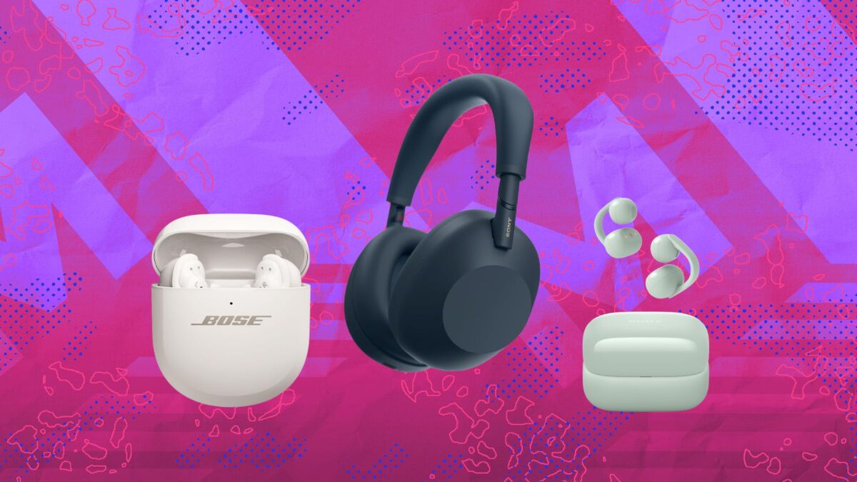 fones de ouvido sony wh-1000xm6 azuis