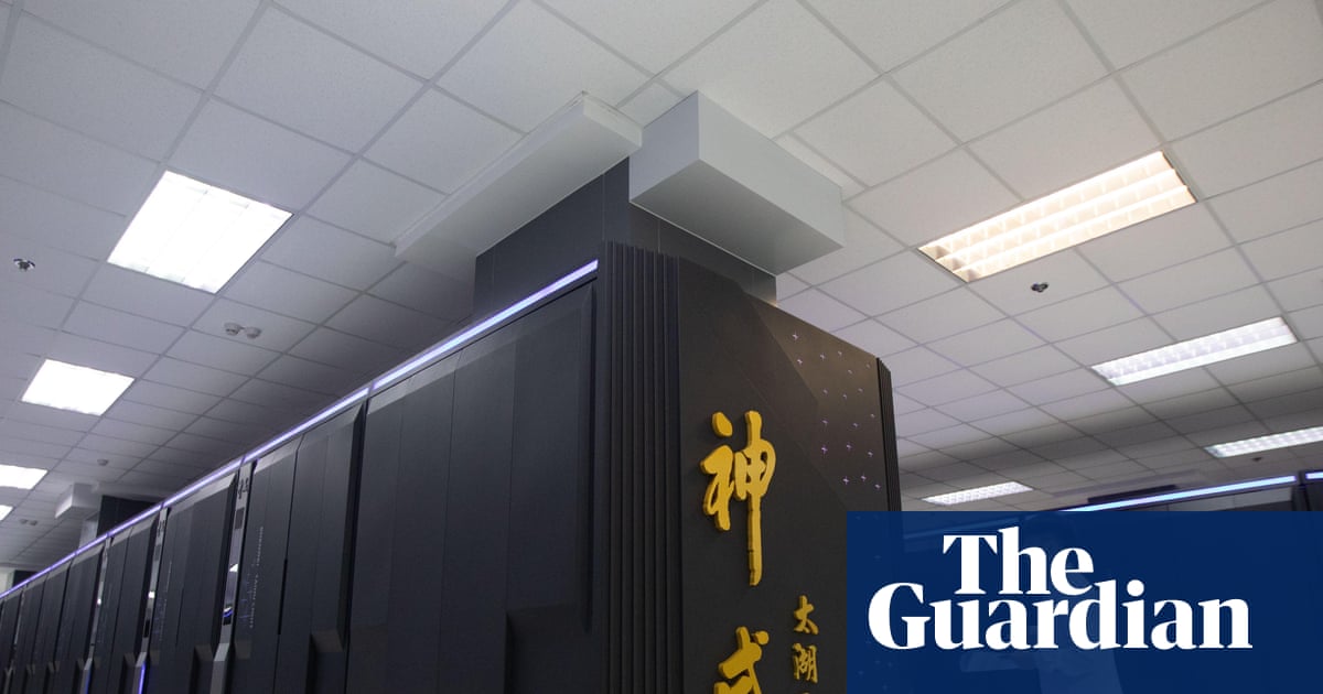 Supercomputador chinês ultrapassa as melhores máquinas dos EUA e é classificado como o mais rápido do mundo