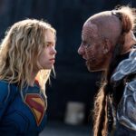 SUPERGIRL, from left: Milly Alcock as Supergirl, Matthias Schoenaerts as Krem of the Yellow Hills, 2026. ph: Parisa Taghizadeh / © Warner Bros. / courtesy Everett Collection