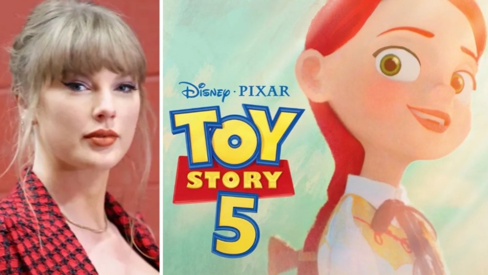 Taylor Swift participa da estreia de 'Toy Story 5'