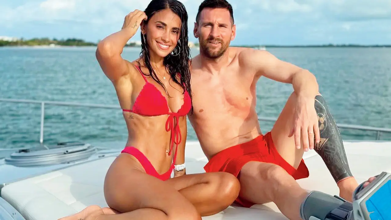 'Te amo infinitamente': desejo de aniversário da esposa Antonela para Lionel Messi