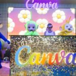Teletubbies dançam pelos direitos LGBTQ+ na Canva Beach Pride Party no Cannes Lions