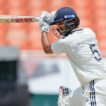 Teste IND vs AFG: Sundar completa meio século; Índia declara em 564 corridas