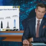 'The Daily Show' zomba do gráfico de arranha-céus de Trump: 'Coisas totalmente diferentes' | Vídeo
