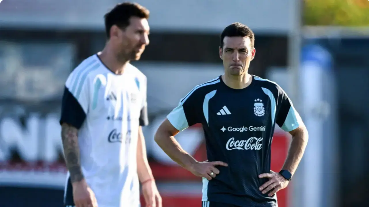 `Todo mundo quer vê-lo em campo`: Scaloni sobre Lionel Messi