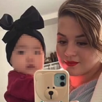 Sherry Santana De Leon pictured with baby Emily.