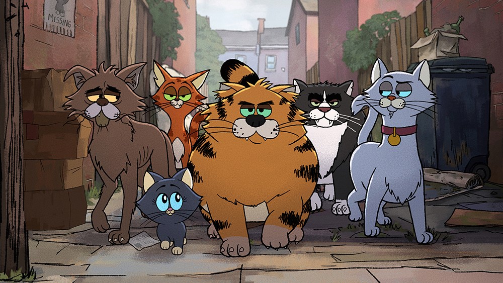 Trailer de 'Alley Cats': Ricky Gervais revela família de felinos de boca suja em série animada da Netflix
