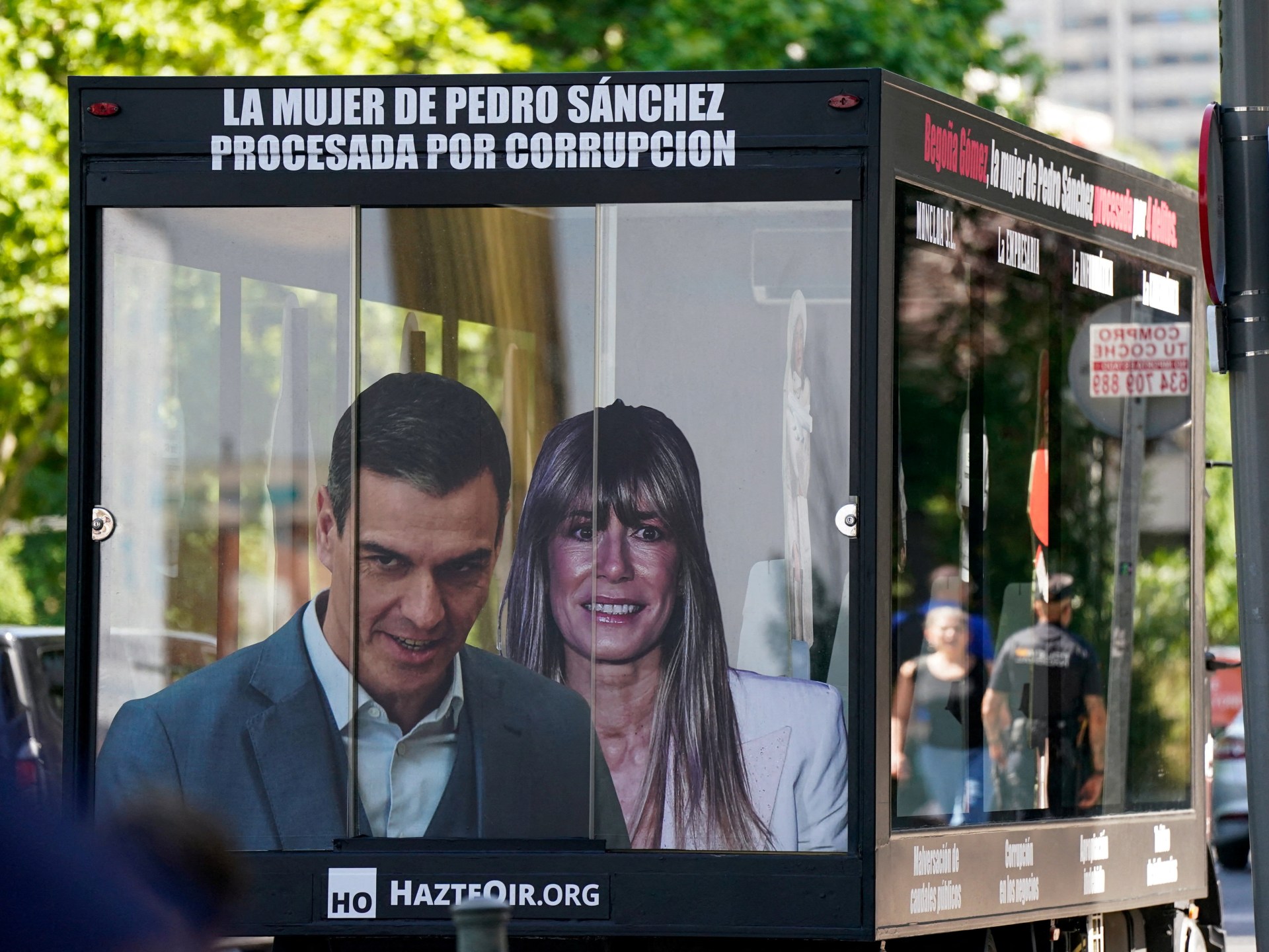 Tribunal proíbe esposa do primeiro-ministro espanhol de deixar o país em meio a investigação de corrupção