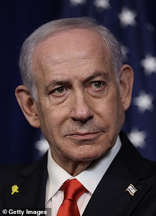 Primeiro-ministro israelense, Benjamin Netanyahu