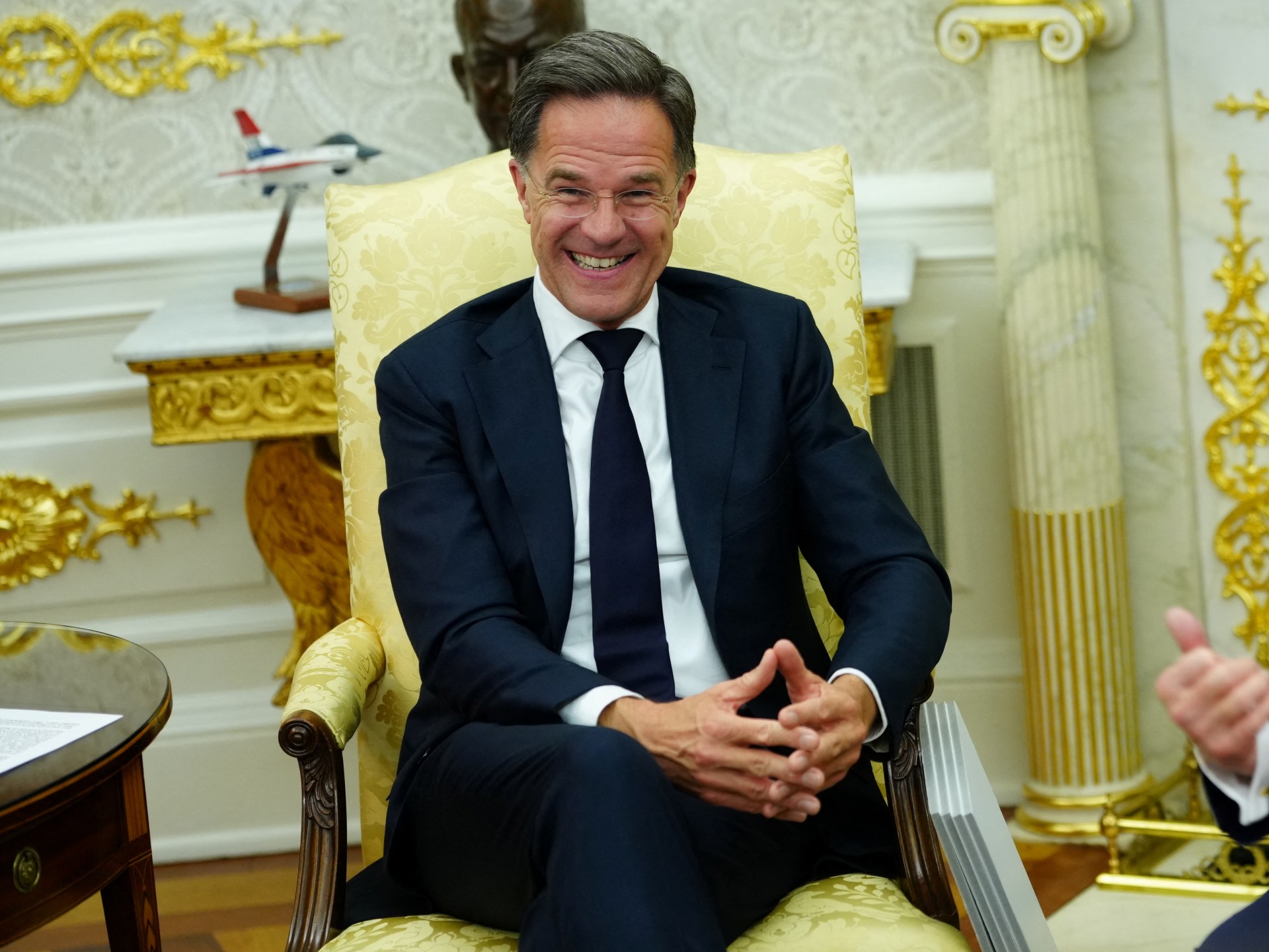 Trump critica a OTAN por participação negligente na guerra do Irã em conversa com Mark Rutte