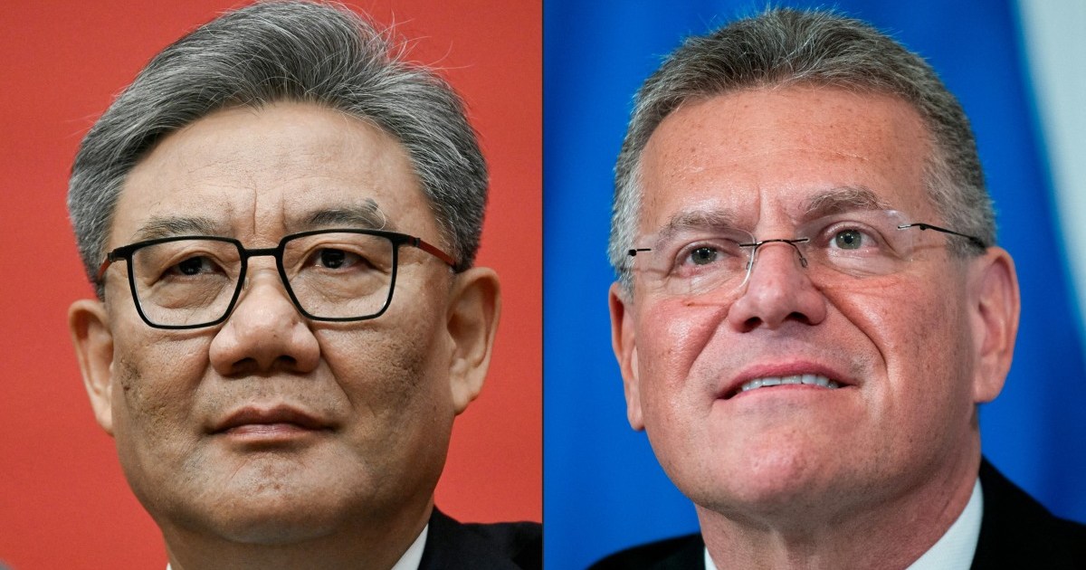 UE torna-se dura com a China à medida que o desequilíbrio comercial alimenta receios de desindustrialização