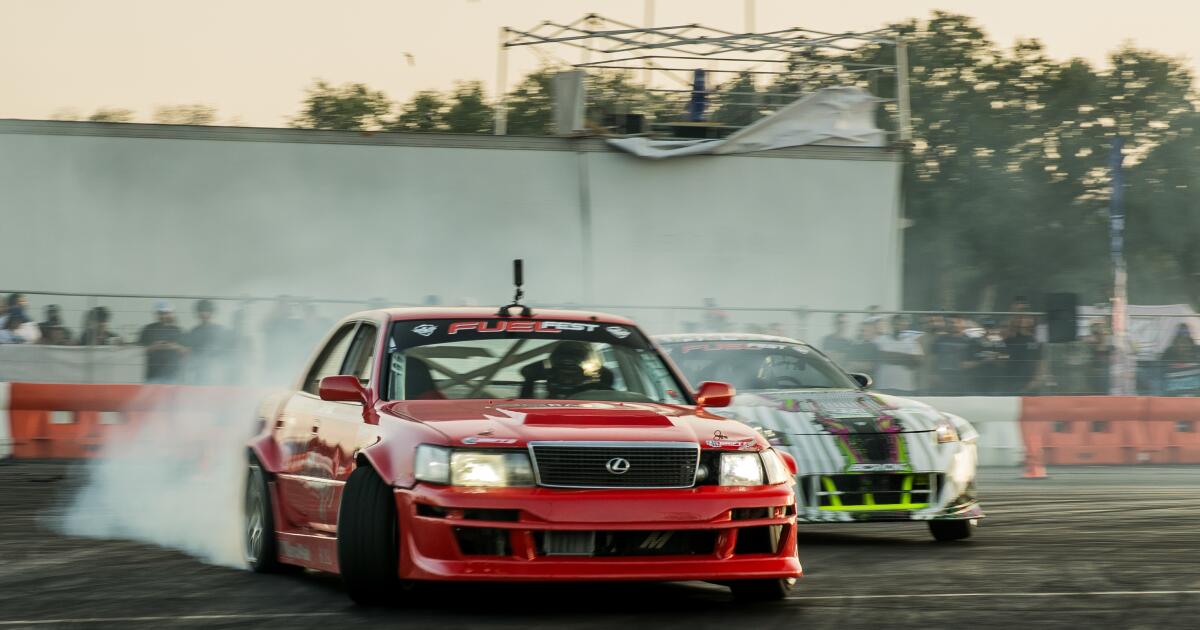 Um grande festival de carros está chegando ao SoCal com passeios de drift que parecem uma 'terapia de aceleração'