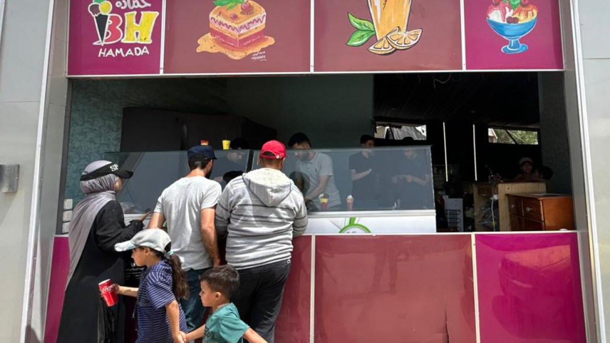 Sorveteria de gaze