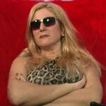 Vanessa na Sala do Diário na série de 2001 do Celebrity Big Brother