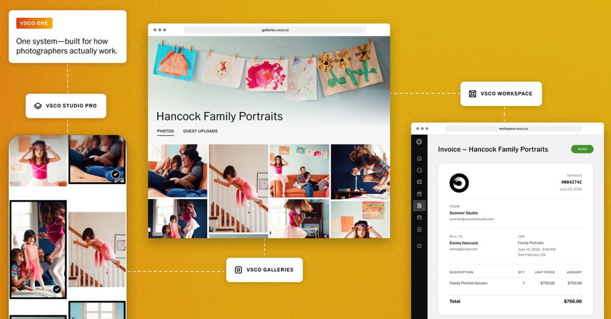 VSCO lança plataforma completa para fotógrafos profissionais