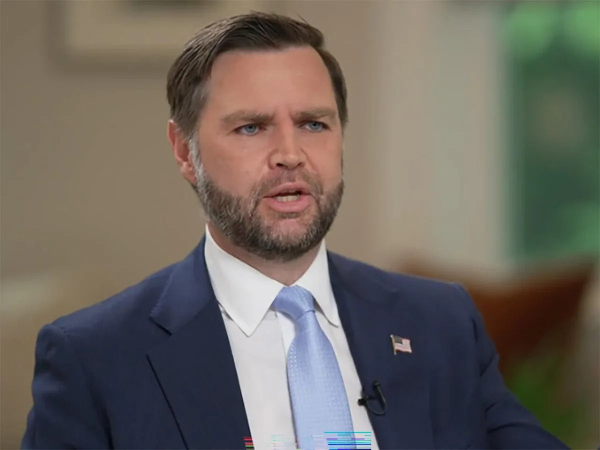 Vice-presidente JD Vance.  / Crédito: CBS News