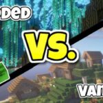 Vanilla vs Modded Minecraft, como você pode jogar o jogo mais rápido?