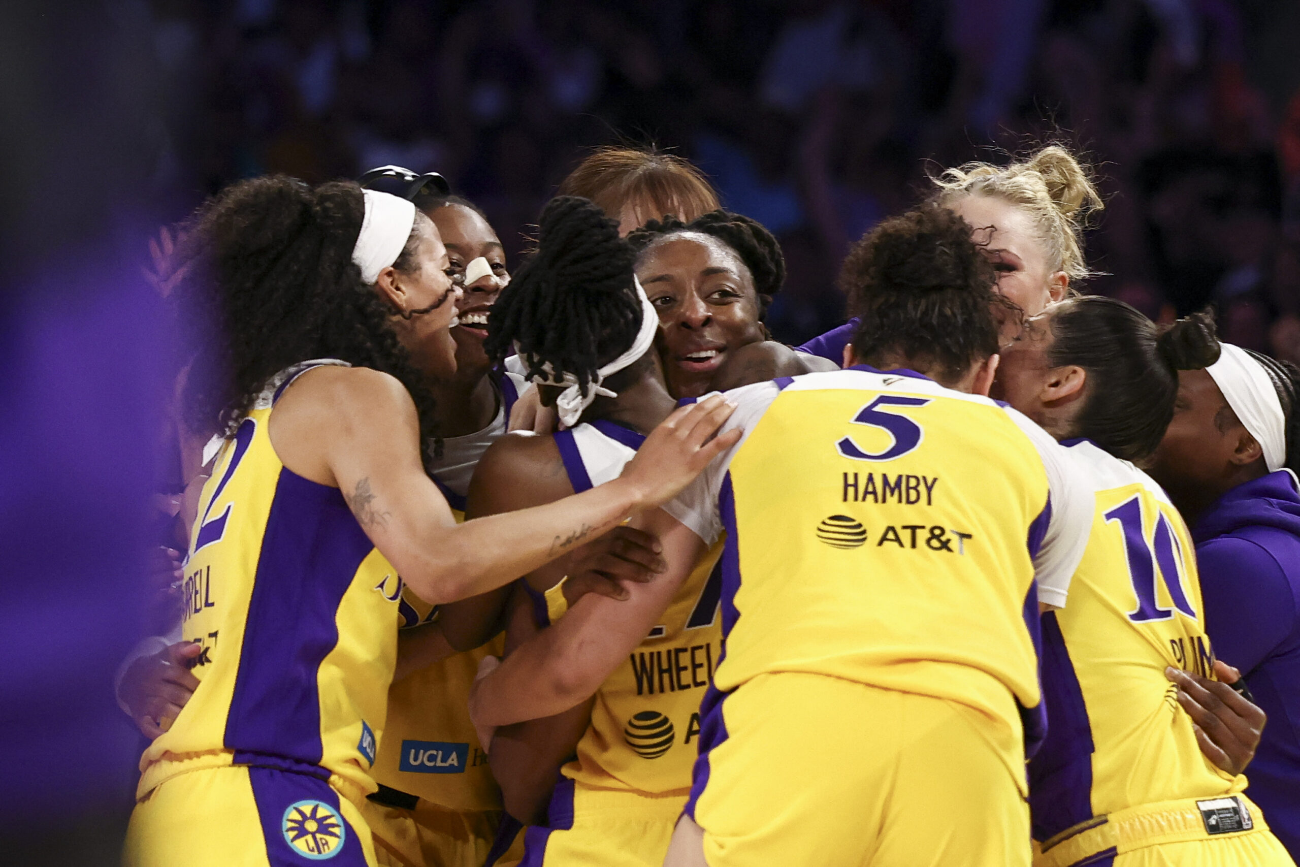 WNBA Nneka Ogwumike LA Sparks x New York Liberty