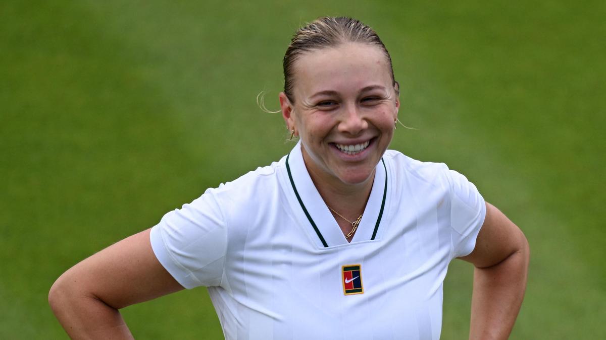 Wimbledon 2026: A vice-campeã do ano passado, Anisimova, deixa de lado Gjorcheska