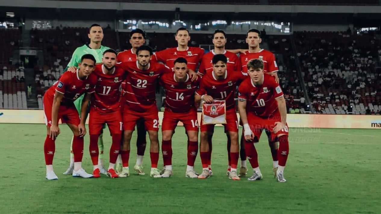 XI inicial Timnas Indonésia x Omã: Rizky Ridho Kapten, Calvin Verdonk Cadangan