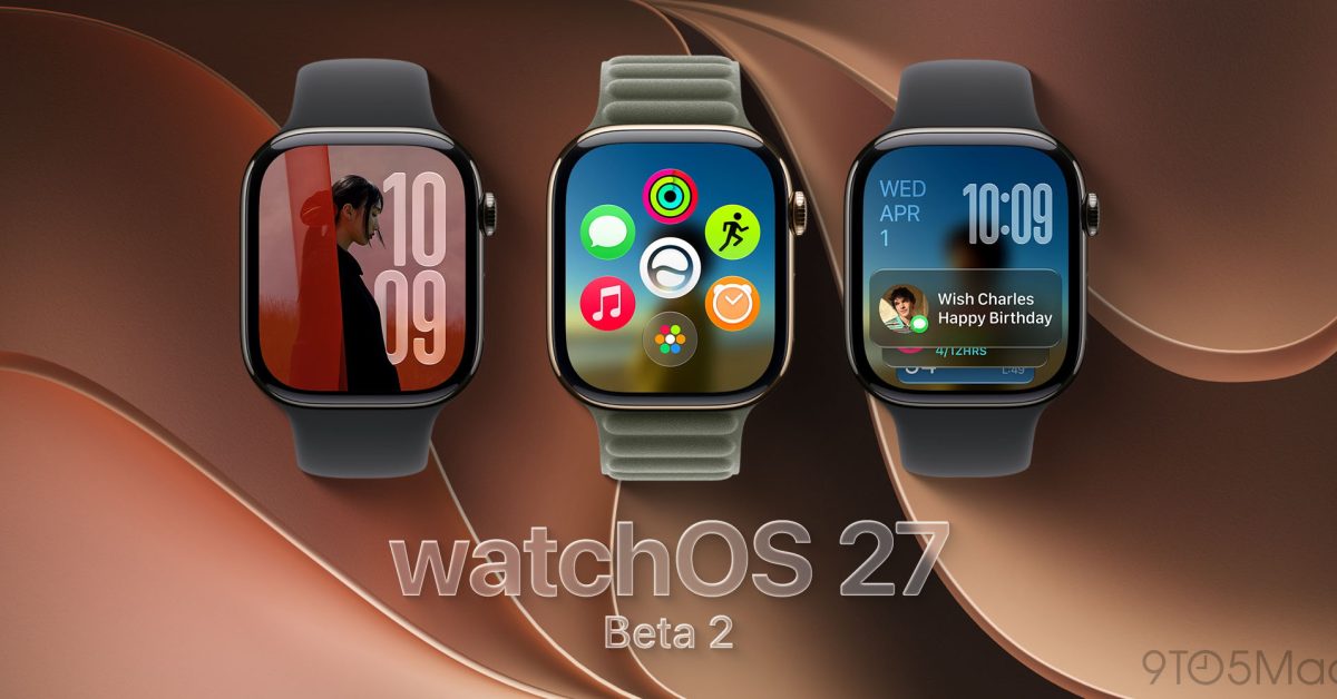 watchOS 27 beta 2