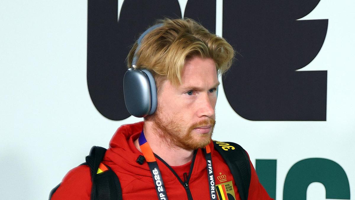 Futebol - Copa do Mundo FIFA 2026 - Grupo G - Nova Zelândia x Bélgica - BC Place, Vancouver, Canadá - 26 de junho de 2026 Kevin De Bruyne da Bélgica chega ao estádio antes da partida REUTERS/Agustin Marcarian