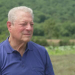 ABC News - FOTO: O ex-vice-presidente Al Gore fala com Ginger Zee da ABC News.