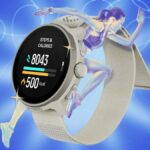 Relógio Suunto mostrando configurações de Autolap