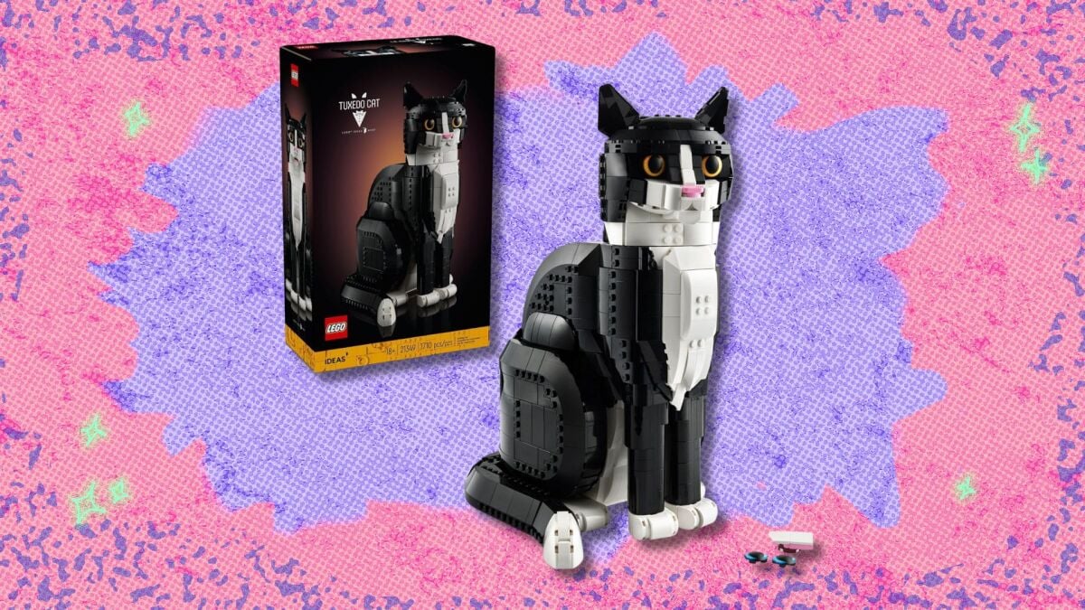 A Amazon cortou US $ 18 no Lego Ideas Tuxedo Cat – compre agora por US $ 81,99