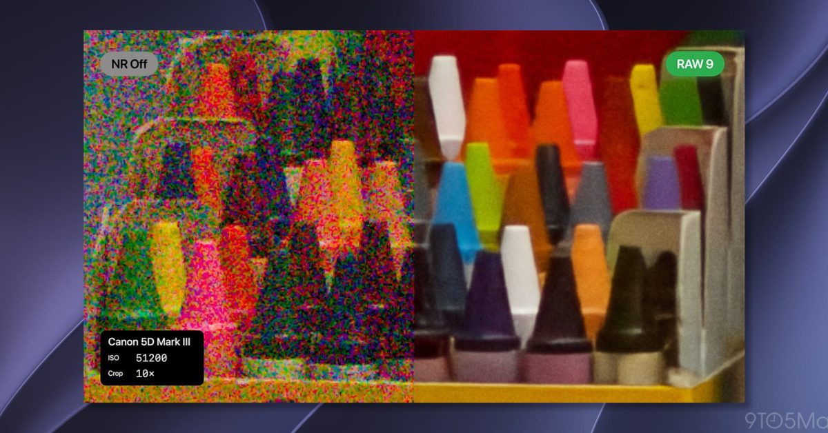 A Apple revisa o processamento de fotos RAW com iOS 27 e apresenta resultados impressionantes