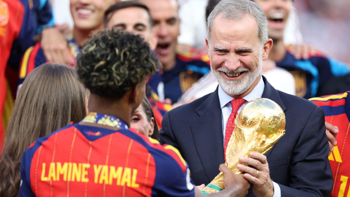 A Espanha vencerá a Copa do Mundo da FIFA para todas as pessoas do país, diz o rei Felipe VI