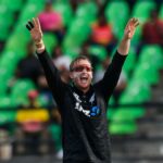 A Nova Zelândia venceu as Índias Ocidentais por 5 postigos no 2º ODI para empatar a série 1-1