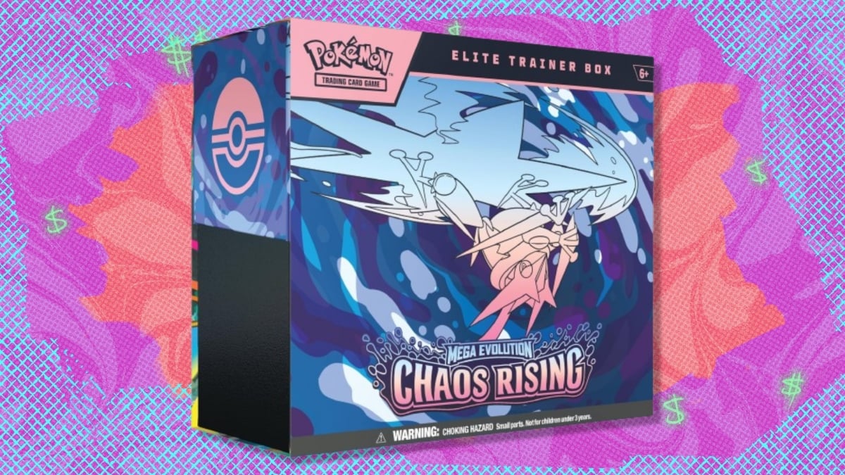 A Pokémon TCG Chaos Rising Elite Trainer Box caiu para um novo preço recorde na Amazon – economize mais de US$ 40