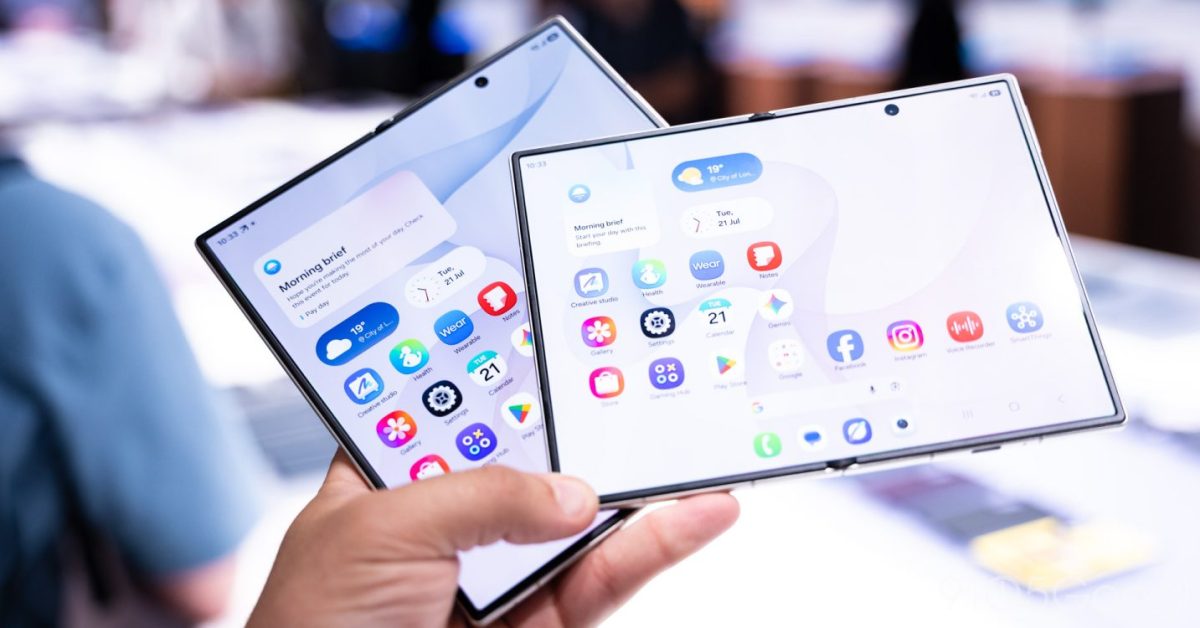 A Samsung acaba de nos dar uma prévia da tela sem vincos do iPhone Ultra | Galaxy Z Fold 8 Ultra mostrado