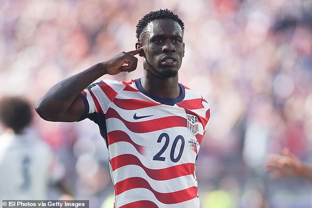 A Bélgica apelou para que o atacante americano Folarin Balogun fosse banido novamente no jogo das oitavas de final
