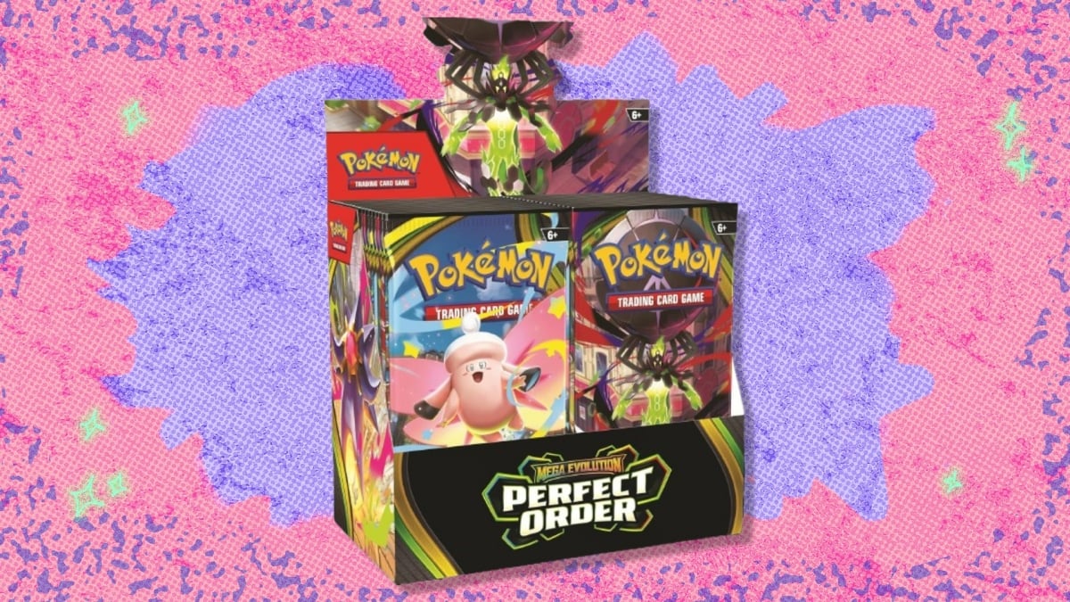 A caixa de exibição Pokémon TCG Perfect Order Booster obtém redução de preço na Amazon - economize mais de US $ 25