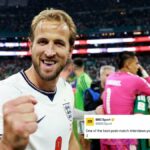 A entrevista pós-jogo da Copa do Mundo de Harry Kanes se torna viral pelos motivos certos