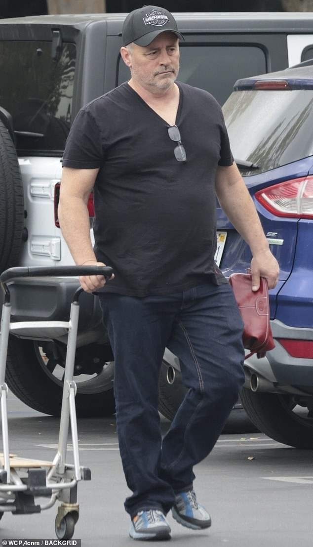 Matt LeBlanc, 58, saiu para um raro passeio público com sua filha Marina, 22, em Los Angeles esta semana