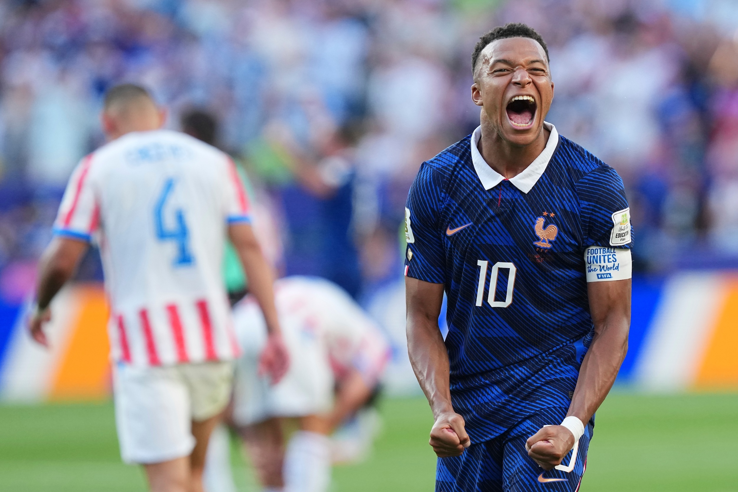 Kylian Mbappe Copa do Mundo França x Paraguai
