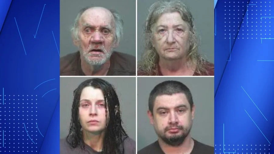 Imagem composta de quatro membros da família Sider