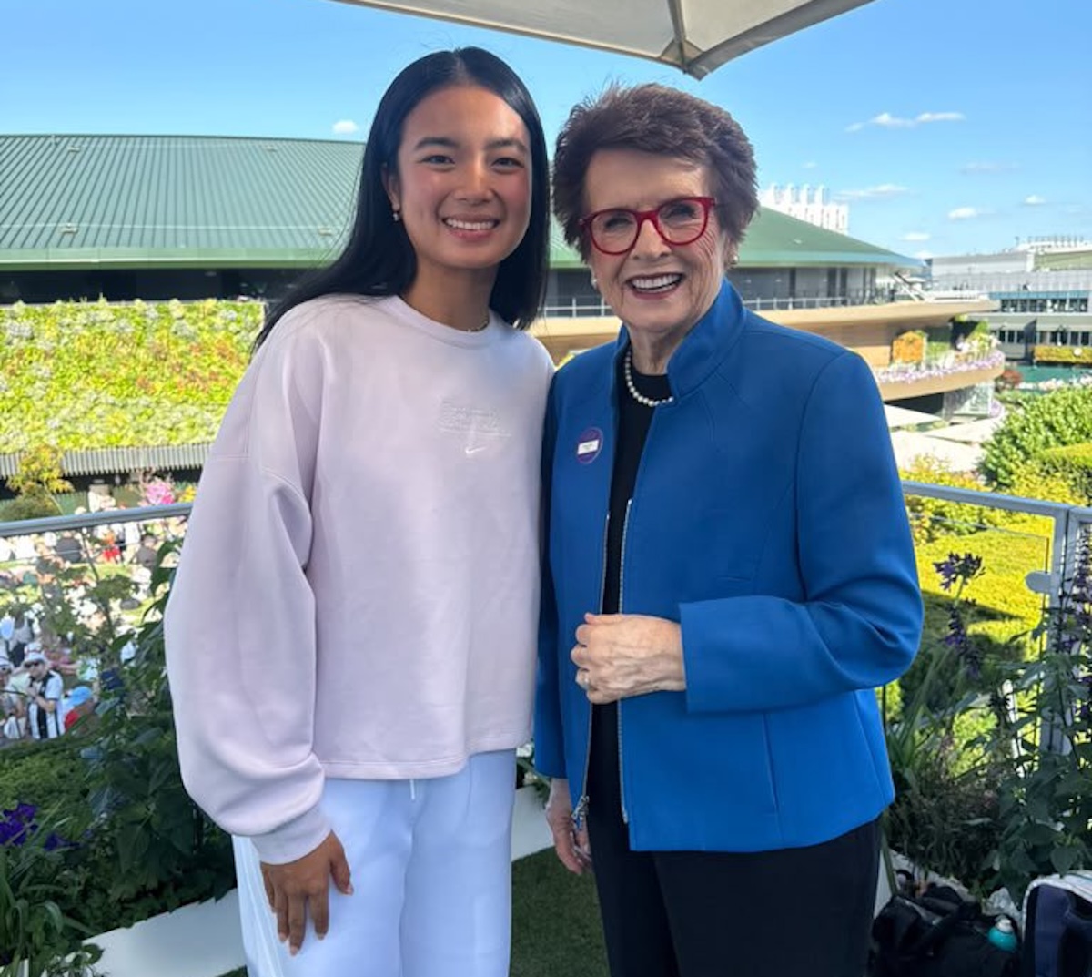 Alex Eala Billie Jean King Wimbledo 2026