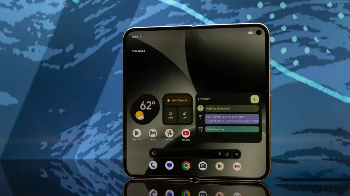 A renderização do Pixel 11 Pro Fold supostamente vaza no Telegram
